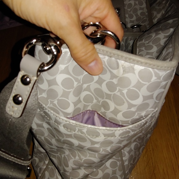 Authentic Coach Diaper Bag - Picture 6 of 8